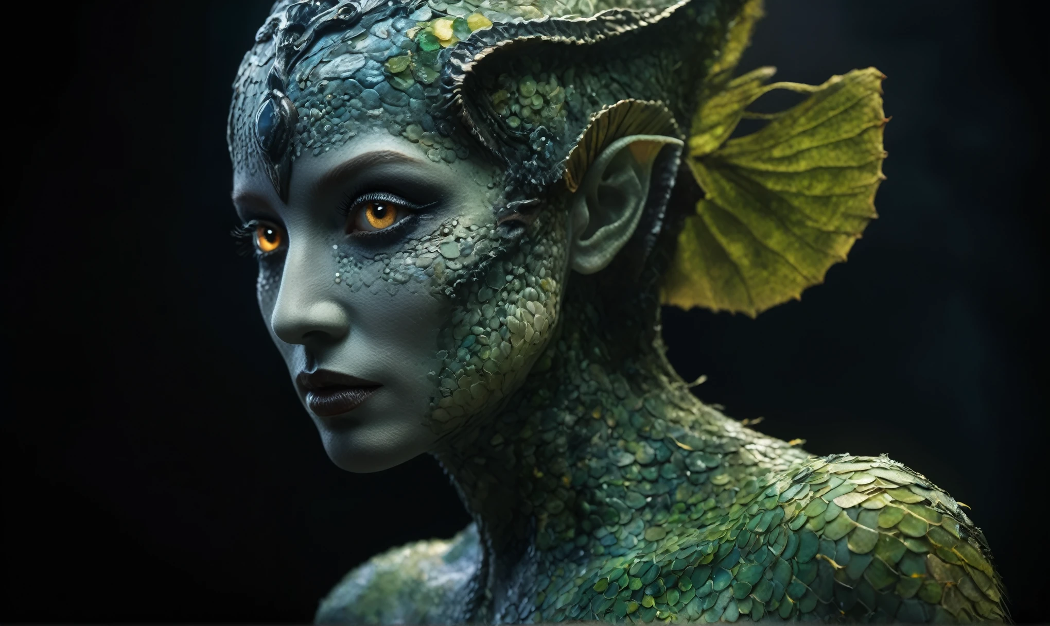 Magical plant ghost flower, ghost flower,carismatic，Incredible，terror ,extremely detailed,intricate details,eyes extremely detailed, high detailed eyes,16k resolution, realistic humid skin,extremely intricate details,Epic Realistic,face anatomically correct,Ultra HD,HDR, natural skin textures, hyper realism,realistic skin texture, hyper detailed,extremely Realism,Ultra Detailed,body logically correct,full body length shot,a shapeshifter,beggar graphite Manganite  reptillian, scaleborn,,Cinematic,soft colors, Technicolor,natural skin textures, hyper realism, hyper detailed,Extremely detailed,High contrast,Masterpiece,Realistic,Ultra Detailed, intricate details,realistic humid leather,extremely intricate,Epic Realistic, cinematic style,irina yermolova,high contrast,hdr,extremely detailed, [deep night landscape],masterpiece,intricate details,faded,eyes extremely detailed, high detailed eyes,16k resolution,RAW,retina, Nikon Z9,China,Songbird,orc, Guangxi Zhuang of China,tkt style, Pisces, perfect, ginger，transition between two art styles, Ink painting to photorealism, Double contact, X-ray, Creative, vivid light, masterpiece, fantasy, Abstract, Surrealism, super detailed, high resolution, stop:35,(((creature with a spectral and ghostly appearance)). Her skin is pale, almost translucent.wears dark, ancient rock paintings of the first people,of sharkfish's leather,dark fantasy, Alien Nordic reptillian from venus and norway, captivating, Her accessories include high tech quantum neural lace and glowing graphite plasma body sheath, eyes glowing, bokeh, lens flres, fisheye eyes, perfect composition, beautiful detailed intricate insanely detailed octane render trending on artstation, 8 k artistic photography, photorealistic concept art, soft natural volumetric cinematic perfect light, chiaroscuro, award - winning photograph, masterpiece, oil on canvas, raphael
