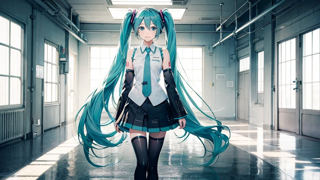Hatsune Miku wanders through the corridors of time、Fantastic illustrations。