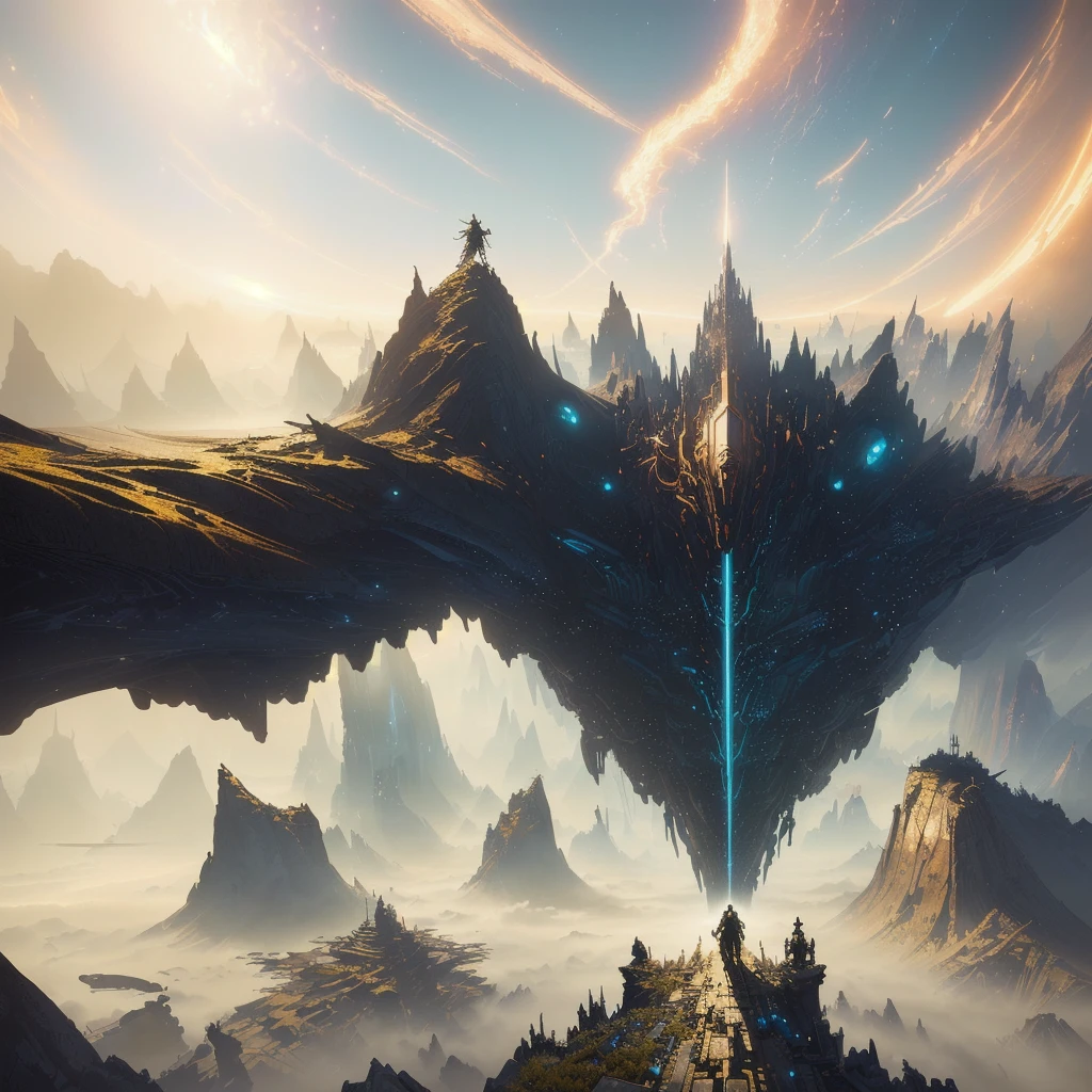 masterpiece, best quality, (extremely detailed CG unity 8k wallpaper), (best quality), (best illustration), (best shadow), absurdres, realistic lighting, (Abyss), beautiful detailed glow, art by PeterMohrBacher,