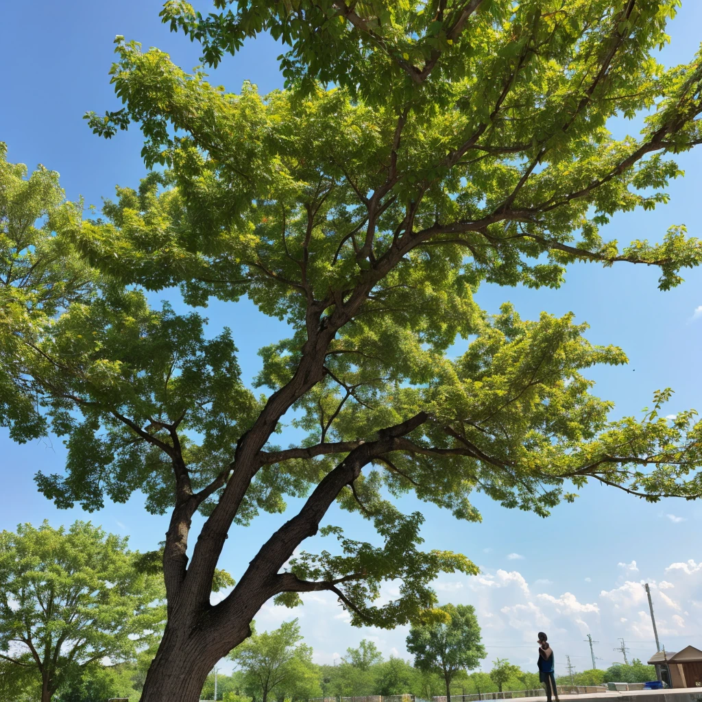 Tree on tree on tree.