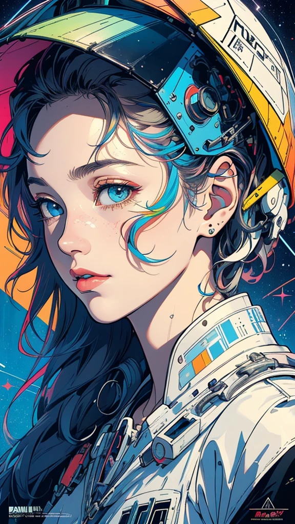 (((masterpiece, highest quality))),(((solo:1.2))),(((1girl:1.2))),32k wallpaper, very detailed, poster, vintage science fiction,(((((geometric cinematic movie poster))))), ((bauhaus)),(shape),(((abstract))),(mid century modern),movie poster,(((((portfolio))))),(((((Close-up))))),(((((bust up))))),((((more various angle)))),(((highlight))),Vast landscape,((((heterochromia)))),(((complete. detailed face))),(((Extremely talented))),(((most complecated machine))),(Colorful color scheme)