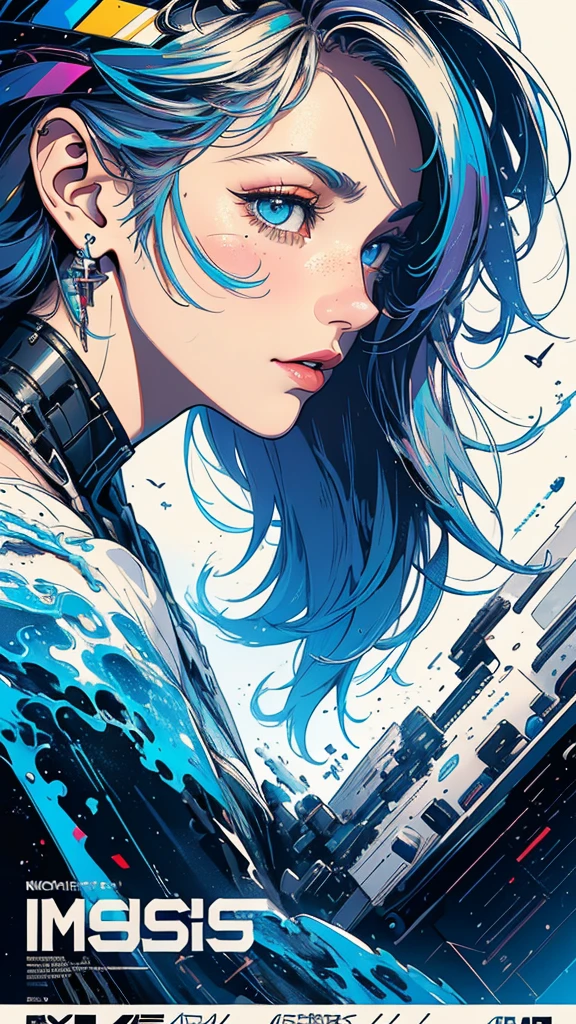 (((masterpiece, highest quality))),(((solo:1.2))),(((1girl:1.2))),32k wallpaper, very detailed, poster, vintage science fiction,(((((geometric cinematic movie poster))))), ((bauhaus)),(shape),(((abstract))),(mid century modern),movie poster,(((((portfolio))))),(((((Close-up))))),(((((bust up))))),((((more various angle)))),(((highlight))),Vast landscape,((((heterochromia)))),(((complete. detailed face))),(((Extremely talented))),(((most complecated machine))),(Colorful color scheme)