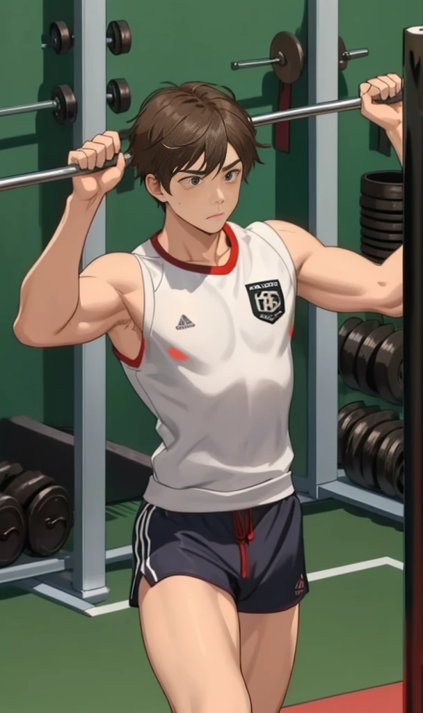 1 boy,Dojo,Gym