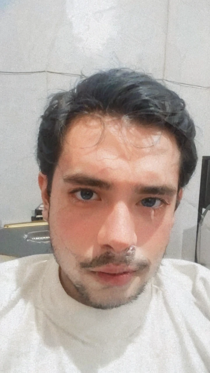 (masterpiece:1.2), (best quality:1.2), hyper realistic,highestres,absurdres,extremely detailed,volumetic,dramatic lighting,(frontal view),
20 year old boy,face,detailed eyes, white hoodie, black t-shirt, with background ((sky))
