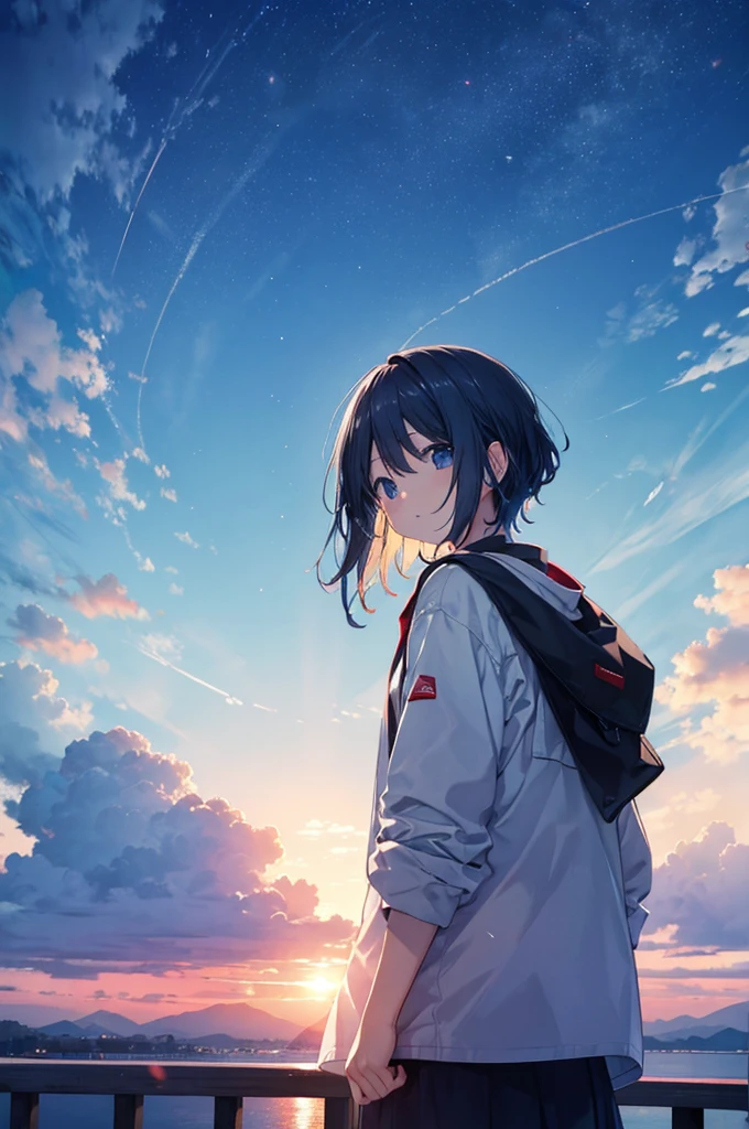 Dawn Sky、Sky、No people、Sky only