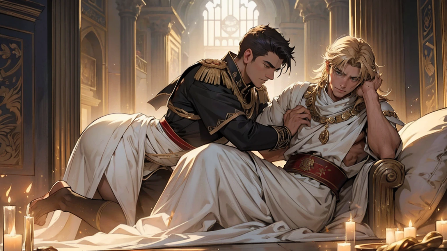 anime. Constantine the Great. Destined to become Emperor of Rome. A boy's growth story. He is a dangerous young man who is friendly and gentle in his daily life, but becomes ruthless and ruthless when necessary. Like a lion. A man who has had an immeasurable impact not only on the Roman Empire, but on the rest of the world. Days of military training, academic education, and field practice in the Roman Eastern Empire. The training and trials of the elders. power struggle. friendship. adventure. His complicated relationship with his father. A mother to protect. Pure love with a pretty and adorable girl who must be protected. Fresh youth. Battle between Germania and Persia. Recapture of Alexandria, Egypt. lyrical. Dramatic. Heartful. Romantic. Real. masterpiece. Super high quality. Ultra high definition. Divine work. A Hollywood historical masterpiece. Drama. Luxurious. Majestic. magnificent. delicate. detail. Elaborate. passion. Cold-hearted. Epic romance.