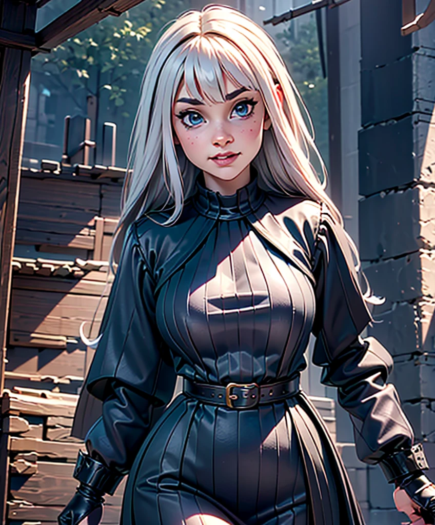 score_9, score_8_up, score_8,  (((Single character image.))) (((1girl))) (((Solo))) (((Dressed in medieval fantasy attire.)))   (((She wears medieval fantasy attire.))) Generate an attractive, sexy female adventurer for a fantasy setting.    (((Sinister and seductive smirk,))) Design a human female character for a dark fantasy setting.  Upper body only.  Looks like a dangerous miscreant.  Young, attractive and dangerous. Background is an eerie dungeon. best quality:1.0,hyperealistic:1.0,photorealistic:1.0,madly detailed CG unity 8k wallpaper:1.0,masterpiece:1.3,madly detailed photo:1.2, hyper-realistic lifelike texture:1.4, picture-perfect:1.0,8k, HQ,best quality:1.0, 