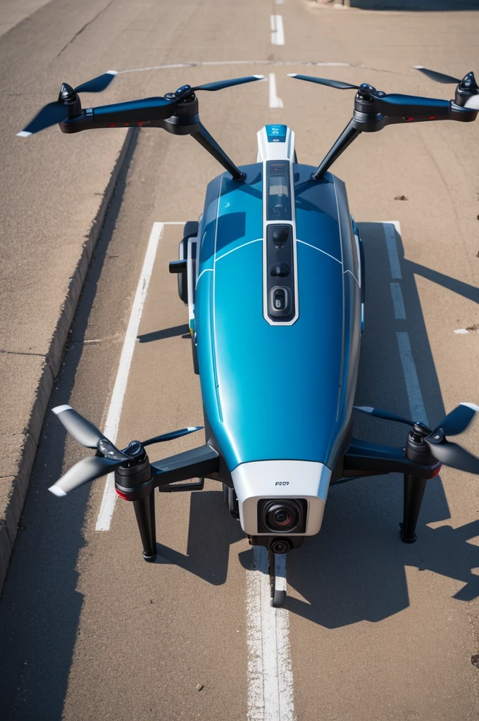 Drone pintor com airless