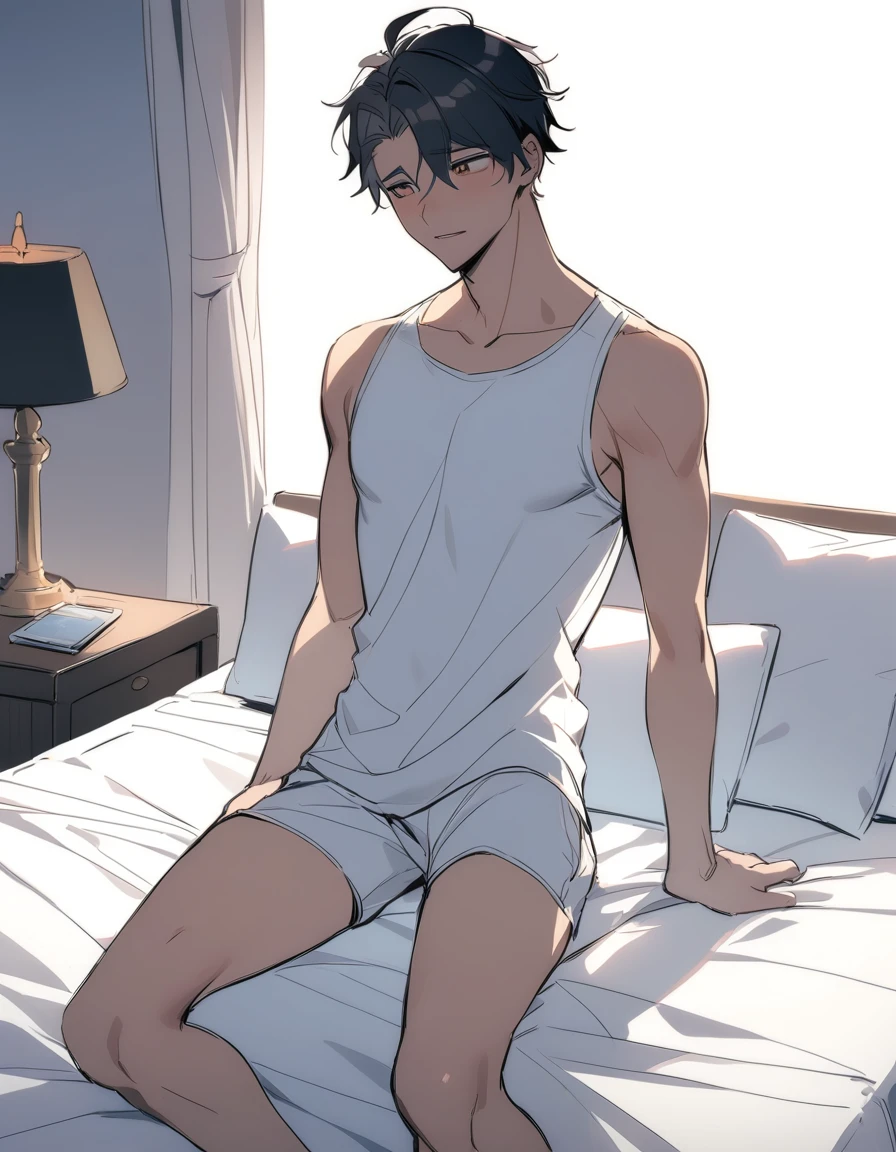 boy, gay, bed