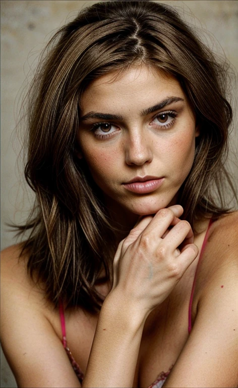 femme brune mince detailles