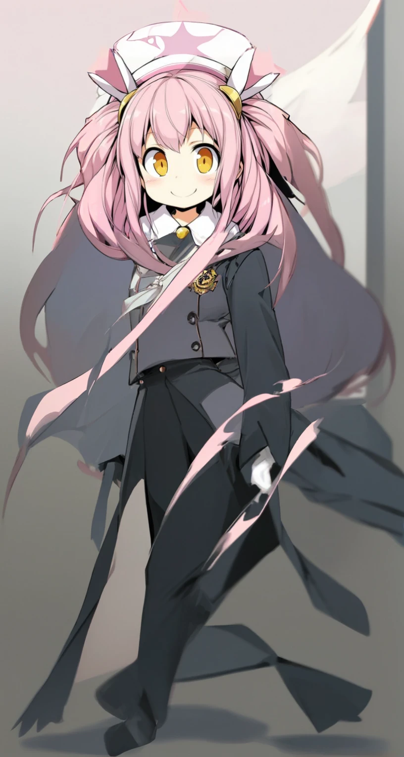 Full body image、Character portrait、A magical girl-style uniform based on white