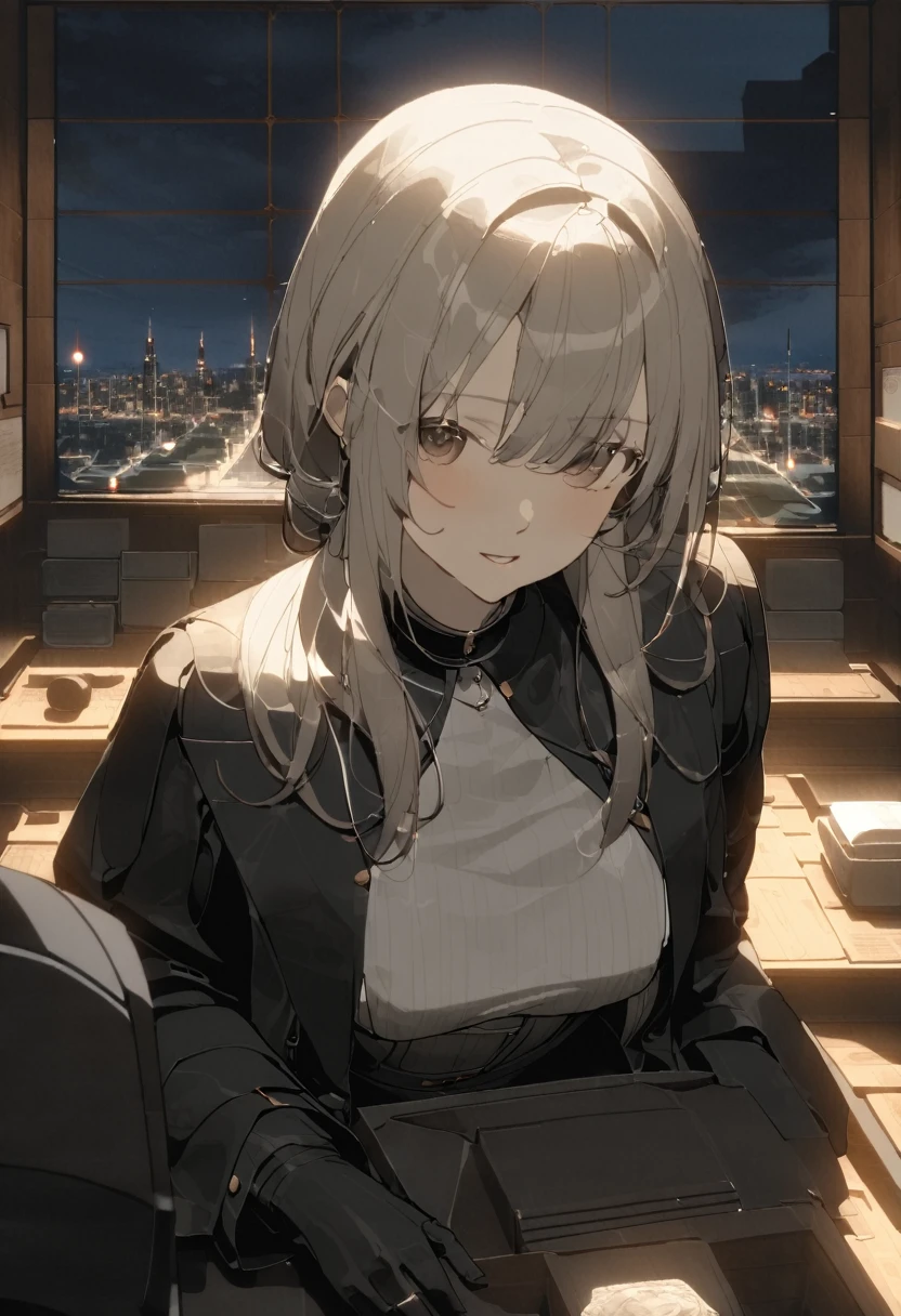 (((((24-years-old, Sexy Gal, Tilt your head))))), (((((Wearing shiny sexy underwear))))), (((Big Breasts))), (((Big Hips))), (Get on all fours), (((Captivating smile))), ((((((((Browsing Caution, Vulgarity、Sunburned skin)))))))), (Skin dents), photoRealistic, Realistic, alone, photoRealistic, Highest quality, Ultra-high resolution, 1 Girl, Yura S, Bedroom, colorful, Part your lips, Night setting, beautiful, masterpiece, Highest quality, Very detailed顔, Perfect lighting, Ultra-high resolution, Very detailed,