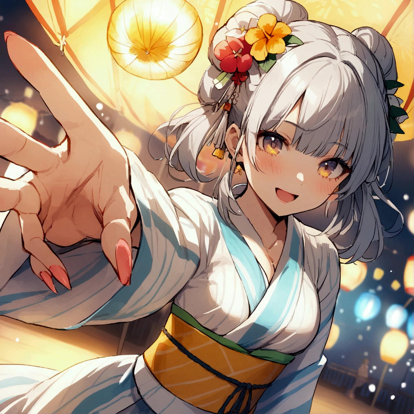 Summer festival yukata girl