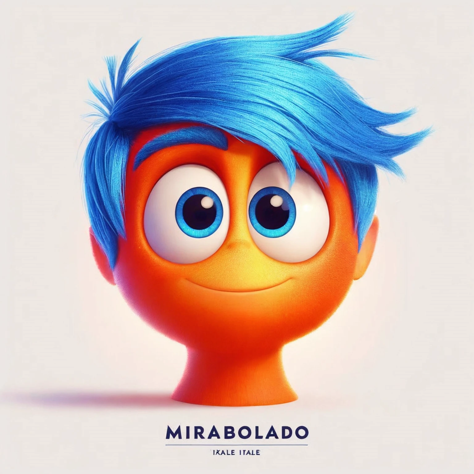 a close up of a cartoon character with blue hair, depicted as a pixar character, cute pixar character design, da Pixar, in pixar style, cute pixar character, in style of disney pixar, Pixar Style of Animation, anato finstark. pixar, pixar art style, pixar early art, pixar cartoon style, as a pixar character, ideal pixar character, pixar character design