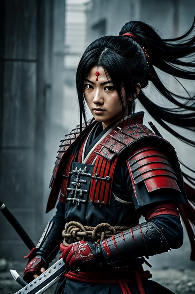 Bloodthirsty Samurai
, anime styling