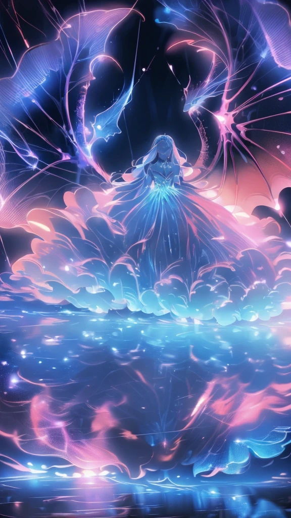 (((8k))), (((High resolution))),((Highest quality)),Beautiful dragon,,angry,battle mode, blue aura swirling around the body,fog,mystic atmosphere,Ultra-realistic,8k,Ultra-fine,Super detailed