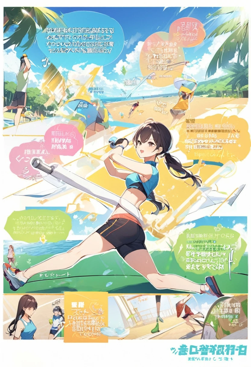 A fitness guide to staying healthy and beating the summer heat。Introducing effective exercise methods and cool-down techniques。Heat stroke prevention is also perfect、It's packed with tips for continuing to exercise safely even in summer.。