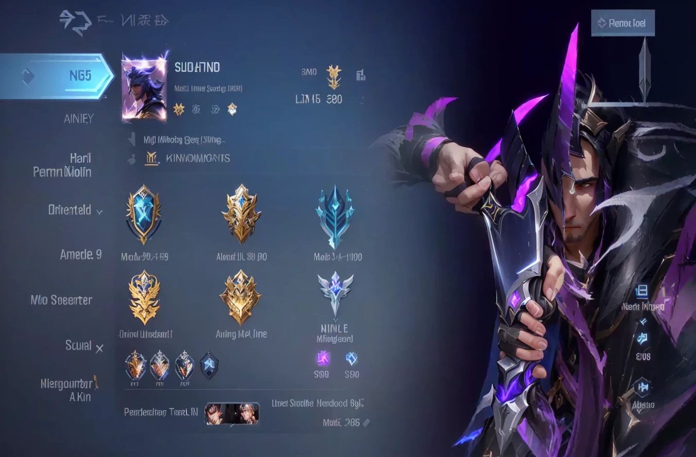 a close up of a person holding a sword in a game, mobile legends, tane skin, unreal ungine 5, ingame image, unreal engin, ingame, inspired by Henric Trenk, by Bernardino Mei, background image, ability image, full protrait, listing image, glaive, looks like jerma985, hero character, aion