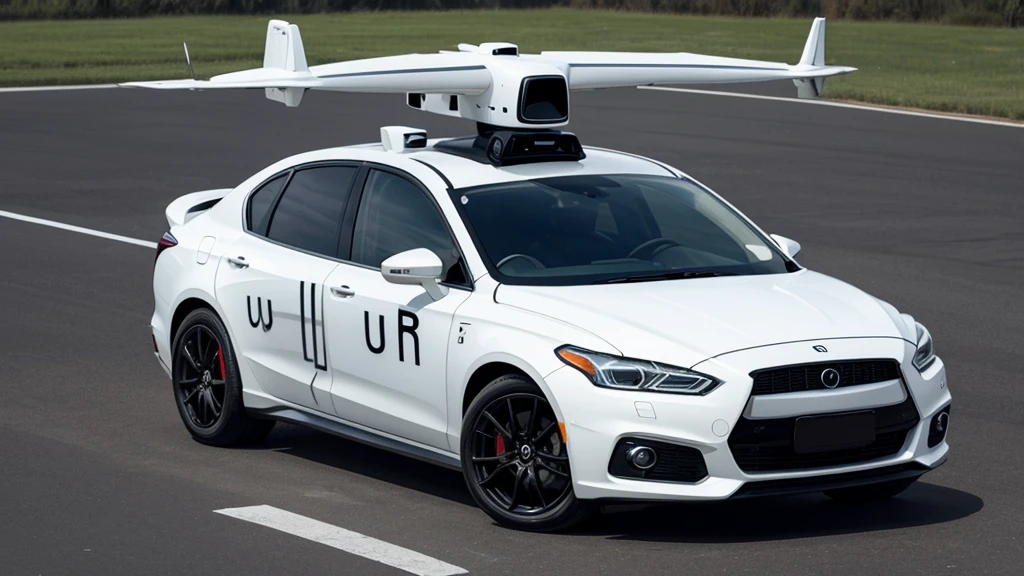 can you make a logo for a fake uber that is flying car