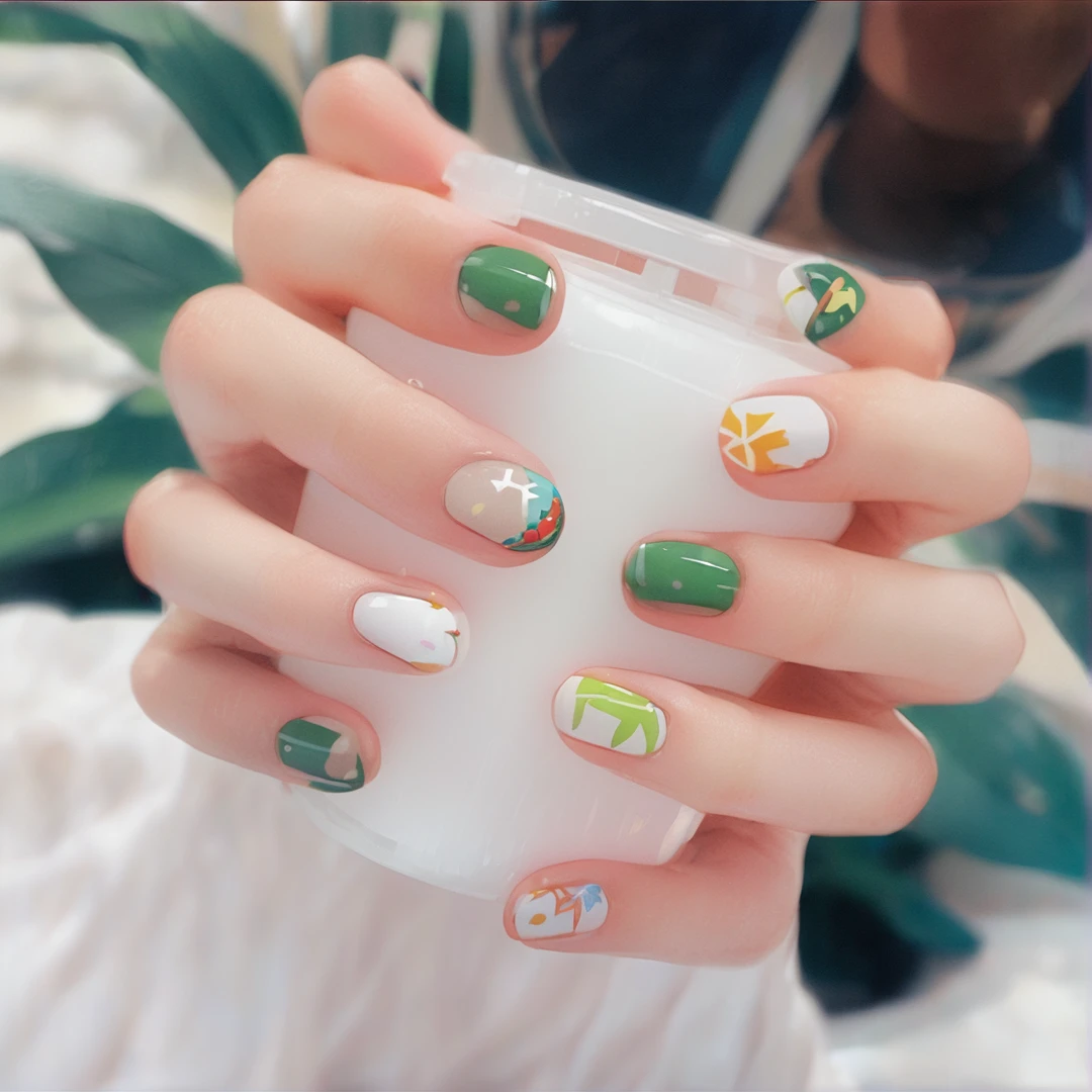 summer，Nail Art