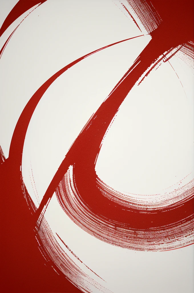 Logo, abstract, color content red, background white, Border radius 50%