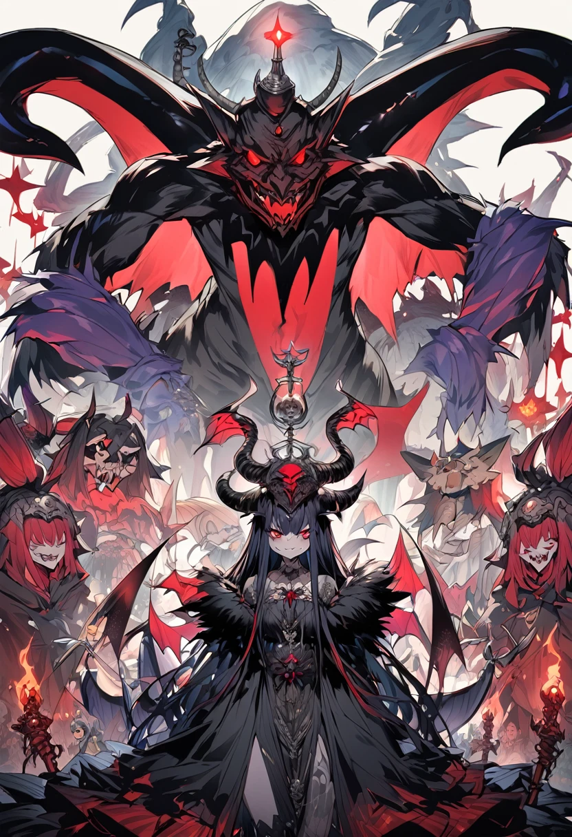 Baphomet,devil,山羊の頭部を持つ女性の身体のdevil,Completely naked,Very lean body,