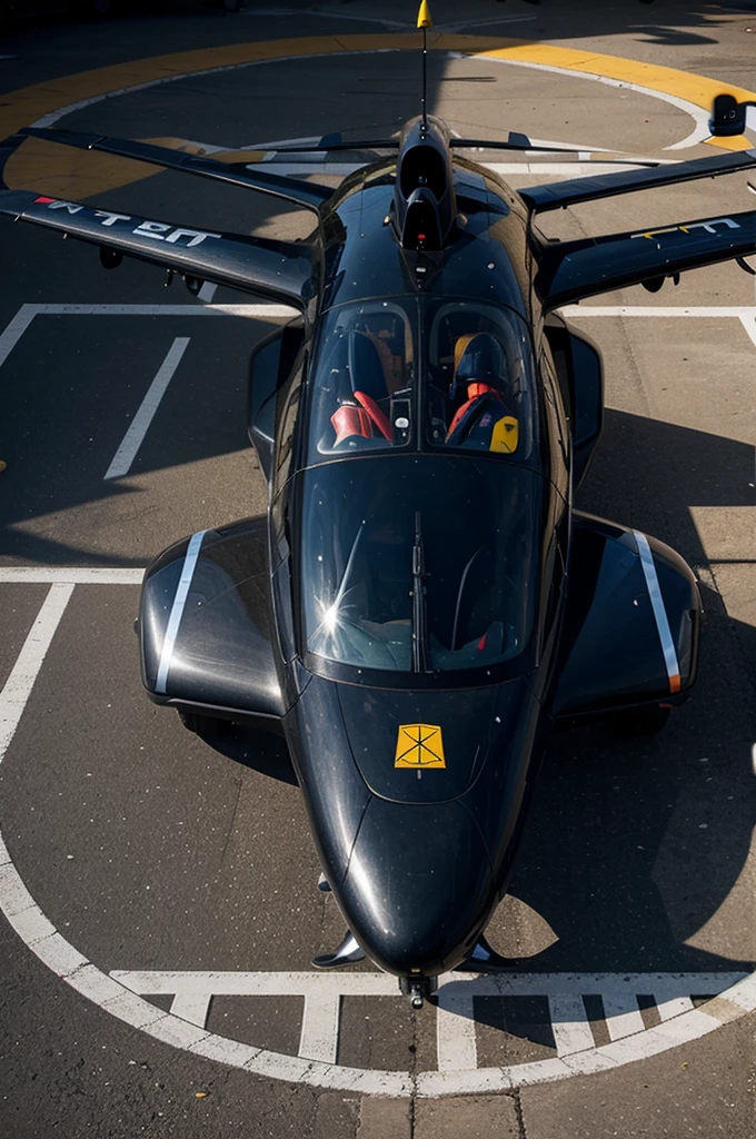 can you make me a logo with a flying taxi with it logo being called zuber