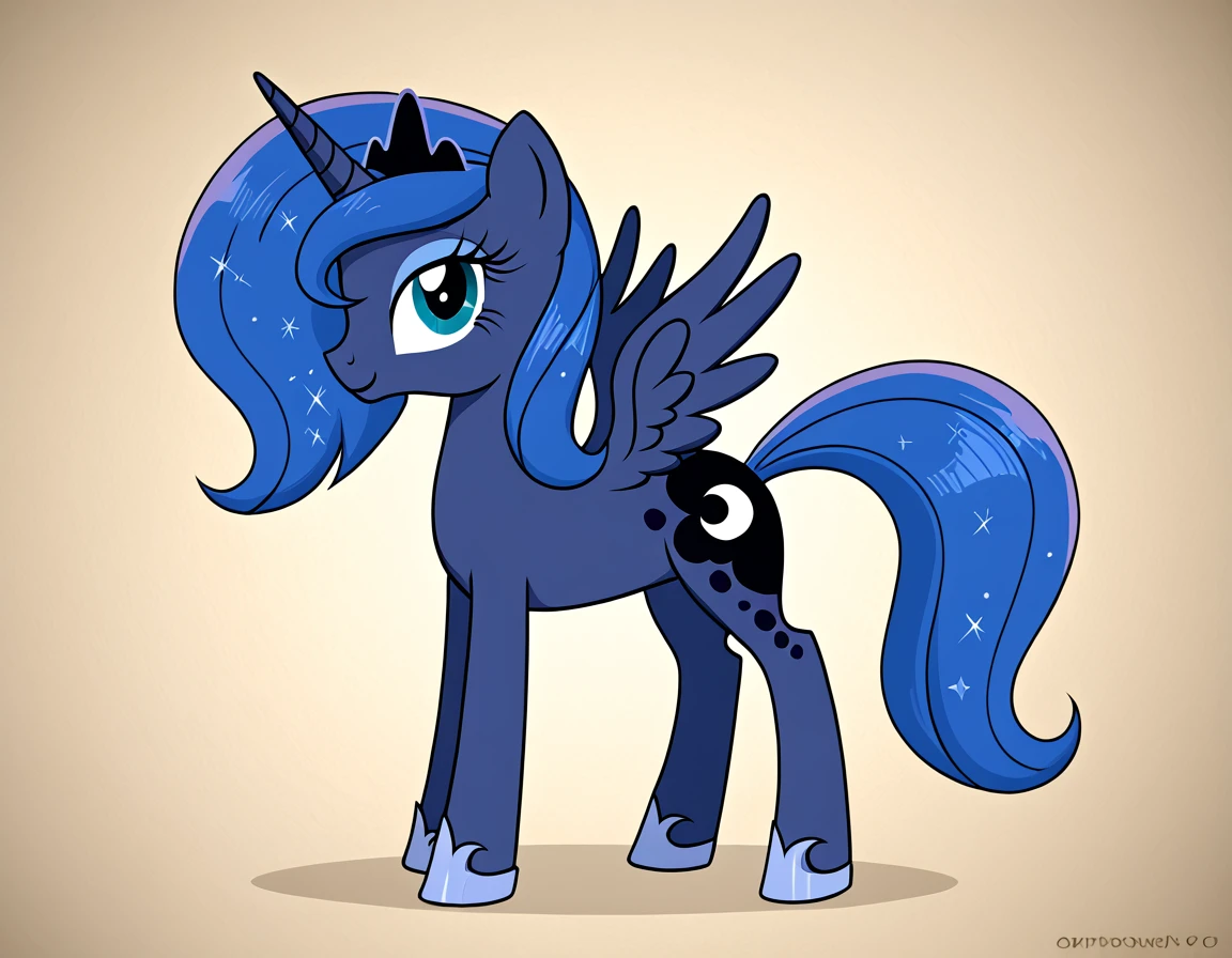 mlp pony luna in ori