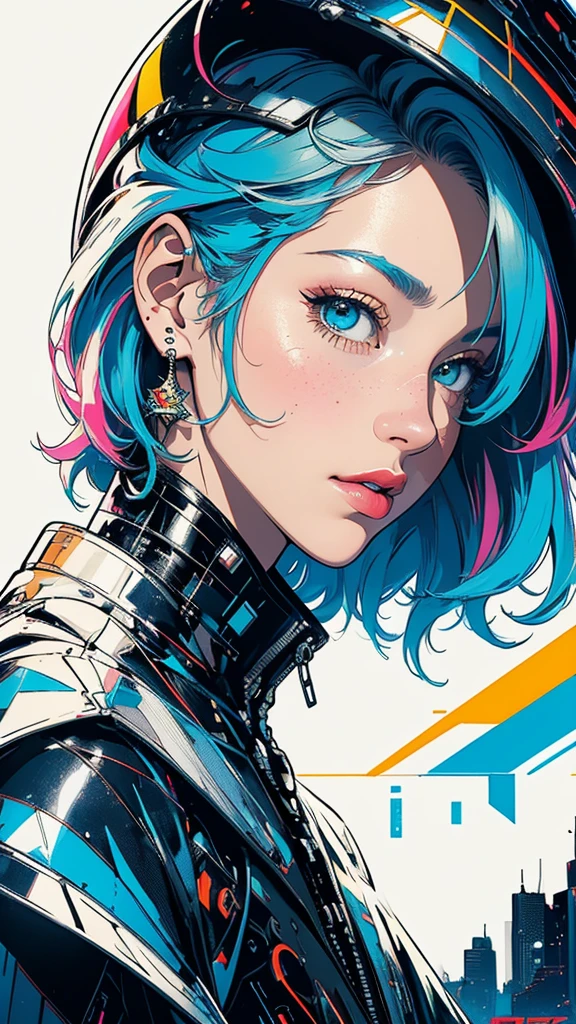 (((masterpiece, highest quality))),(((solo:1.2))),(((1girl:1.2))),32k wallpaper, very detailed, poster, vintage science fiction,(((((geometric cinematic movie poster))))), ((bauhaus)),(shape),(((abstract))),(mid century modern),movie poster,(((((portfolio))))),(((((Close-up))))),(((((bust up))))),((((more various angle)))),(((highlight))),Vast landscape,((((heterochromia)))),(((complete. detailed face))),(((Extremely talented))),(((most complecated machine))),(Colorful color scheme)