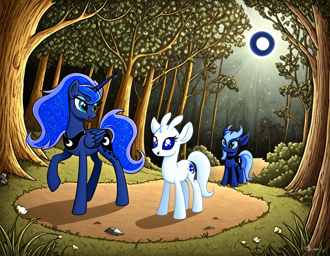 mlp pony luna in ori and the blind forest