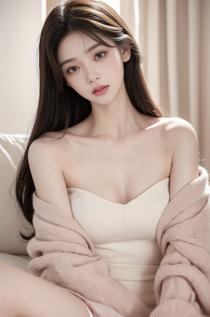 (high details:1.4)、(surrealism:1.4)、(soft lighting:1.05)、32,000、1 woman、realistic lighting、face lighting、ray tracing、(brightened light:1.2)、(improve quality:1.4)、(Realistic textured skin of the highest quality:1.4)、original photo, lifelike, full body woman love, bed, soggy, big bust, stylish hairstyle, pale skin, black eye, pink lips, (Beloved), (:1.1), ~Through, detailed background, detailed face, delicate eyes, good hair, Anatomically correct body, elastic skin, make up, masterpiece