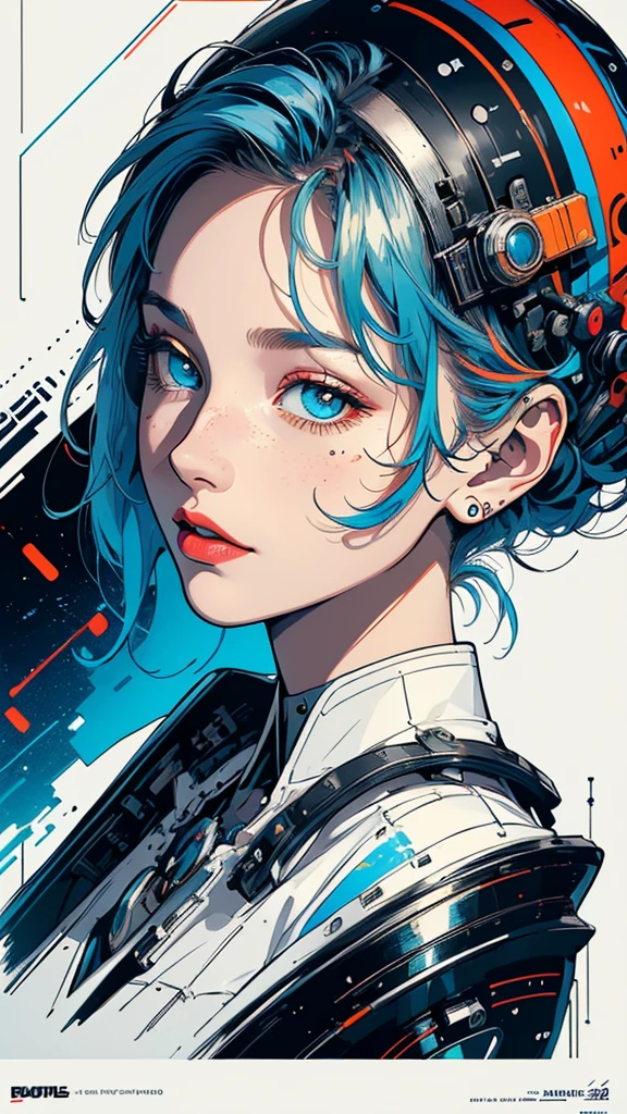 (((masterpiece, highest quality))),(((solo:1.2))),(((1girl:1.2))),32k wallpaper, very detailed, poster, vintage science fiction,(((((geometric cinematic movie poster))))), ((bauhaus)),(shape),(((abstract))),(mid century modern),movie poster,(((((portfolio))))),(((((Close-up))))),(((((bust up))))),((((more various angle)))),(((highlight))),Vast landscape,((((heterochromia)))),(((complete. detailed face))),(((Extremely talented))),(((most complecated machine))),(Colorful color scheme)
