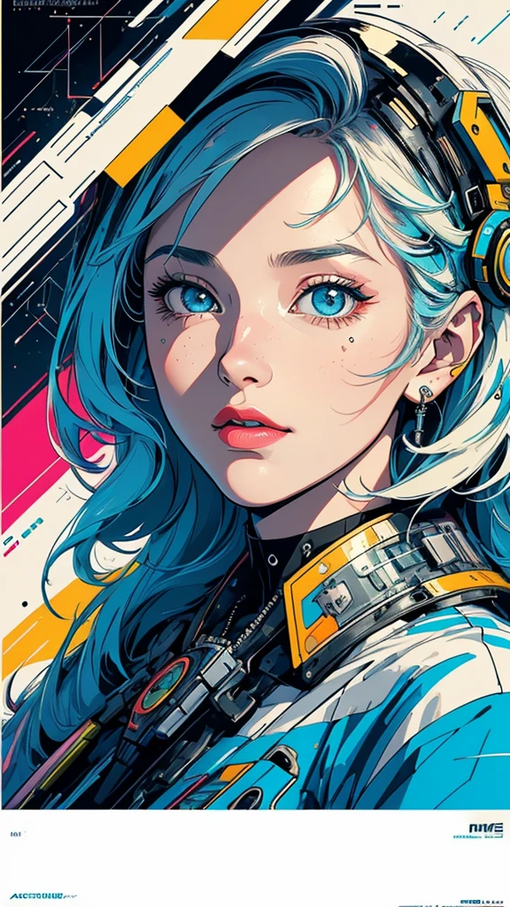 (((masterpiece, highest quality))),(((solo:1.2))),(((1girl:1.2))),32k wallpaper, very detailed, poster, vintage science fiction,(((((geometric cinematic movie poster))))), ((bauhaus)),(shape),(((abstract))),(mid century modern),movie poster,(((((portfolio))))),(((((Close-up))))),(((((bust up))))),((((more various angle)))),(((highlight))),Vast landscape,((((heterochromia)))),(((complete. detailed face))),(((Extremely talented))),(((most complecated machine))),(Colorful color scheme)