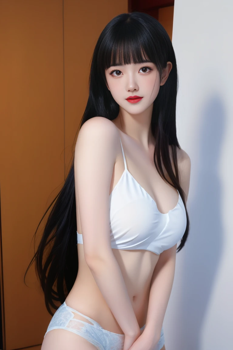 ulzzang-6500-v1.1,(raw photo:1.2),((photorealistic:1.30)), ((best quality)) ,((masterpiece)),((Ultra High Resolution)), ((Clear View)),,Ultra-high resolution,Clear face,（Reality：1.4) ,  illustration, an extremely delicate and beautiful, extremely detailed ,CG ,unity ,8k wallpaper, Amazing, finely detail, masterpiece,best quality,official art,extremely detailed CG unity 8k wallpaper,absurdres, incredibly absurdres, huge filesize, ultra-detailed, highres, extremely detailed,beautiful detailed girl, extremely detailed eyes and face, beautiful detailed eyes,light on face,cinematic lighting, full body, diamond bra, 1girl,bangs,black hair,blunt bangs,blurred,blurred background,blurred foreground,breasts,eyes,shower,shower on body,shower on breasts,shower on hair,depth of field,face,lips,long hair,medium breasts ,motion blur,nipples,NUDE,penis,ponytail,独奏