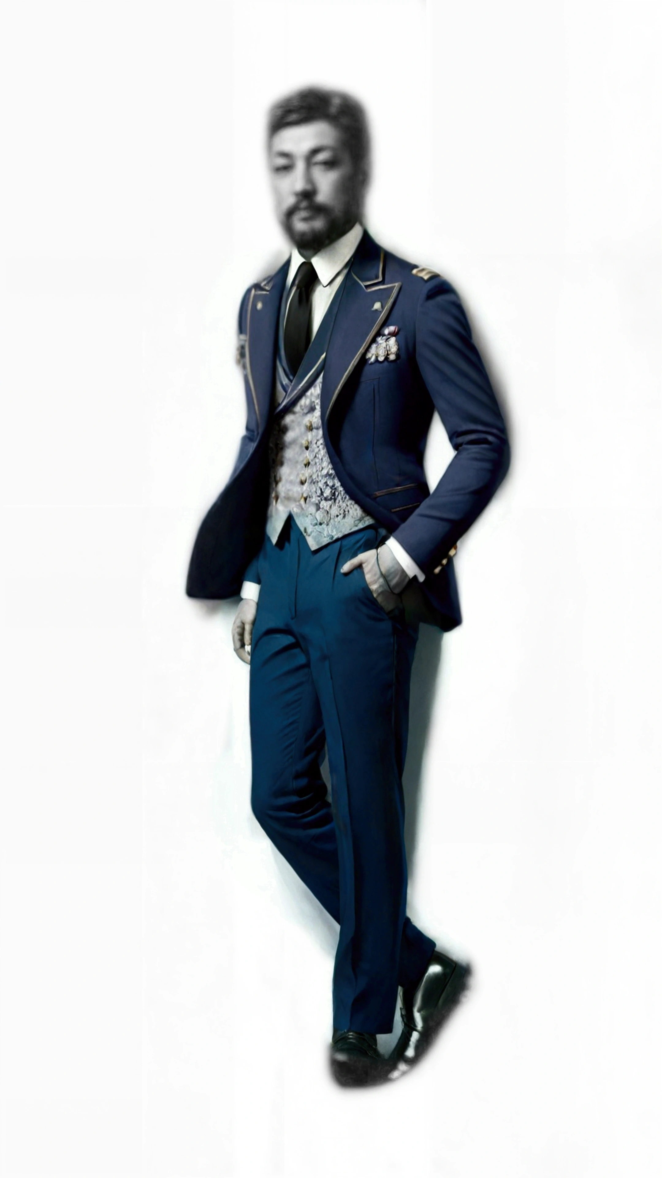 navy blue
