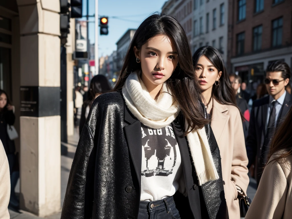For women's fashion, velvet jackets and assortments are recommended for fashion. A velvet jacket and a colorful suit can make you look older, so calm is the basis for this, but choose a light-colored blouse, gloves, or scarf to accentuate the overall tone. It is also important to choose clothes that accentuate the lines and volume of the body rather than clothes with many fine details.
Wearing a knit sweater with asymmetrical cuts, a graffiti T-shirt, and a leather coat with a classic feel is also good. Accessories are also items that show off a sense and sense of being much younger than one's age. Women wear a large cardigan or black tuxedo jacket with a funky brooch or silk ribbon.