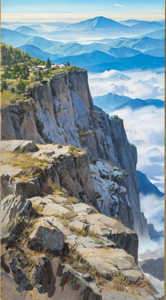 In the Crimean mountains. Style of Stepan Kolesnikov,
pixel clarity,a high resolution,landscape oil,spectacular juicy,delicate pastel colors,bright color,photorealism,hyperdetailing, эффект 3D,16K, careful drawing of details,sunset,clouds, volumetric watercolor,drawing with colored ink and pen,professional photo,dark botanical,
high detail, clarity of lines