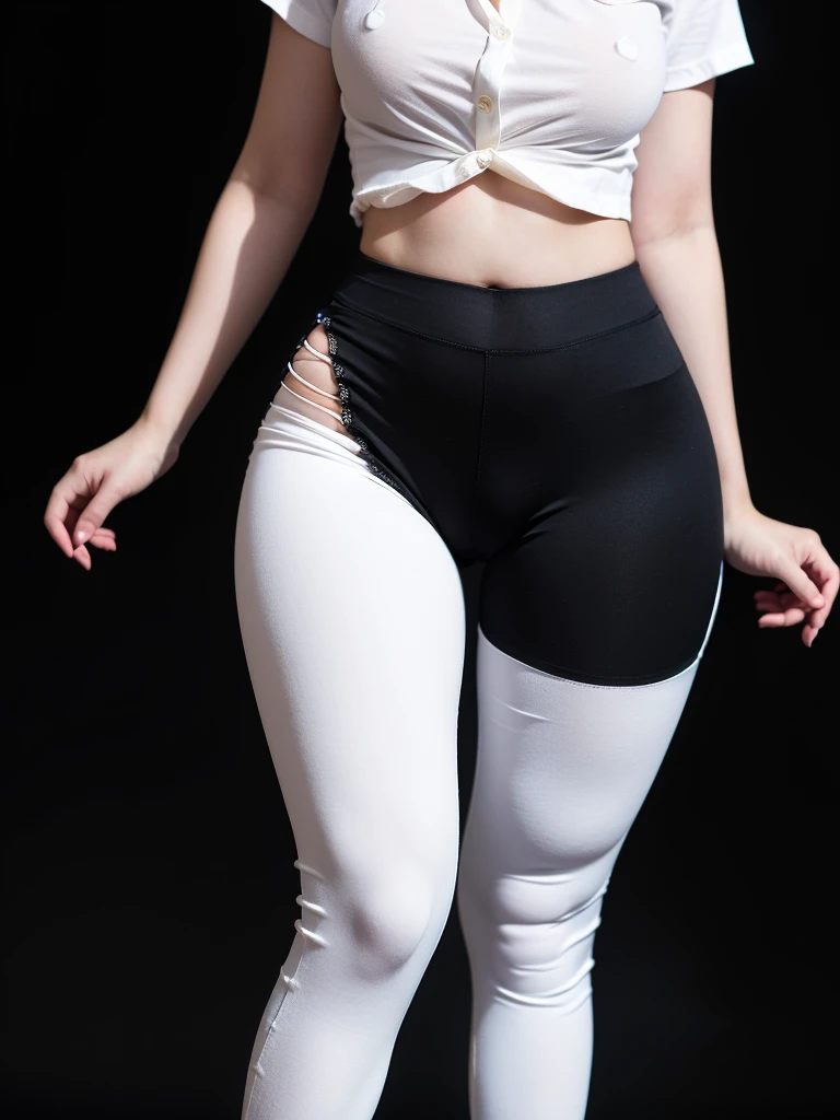 best quality, ultra high resolution, (photorealistic: 1.4), 8k resolution, (random hair: 1.3), (realistic hair: 1.2), (Japanese fitness girl: 1.2), (realistic eyes: 1.2), (beautiful face: 1.3), bright white skin, (twerk style dress, tight and short dress, sneakers), (athletic and sexy body: 1.25), beaked breasts, neckline, thick and defined thighs, large and athletic ass, curvy, hourglass figure,  1girl, solo, dynamic and sexy pose, (perfect skin details and texture: 1.1), (random background: 1.2), (black hair)