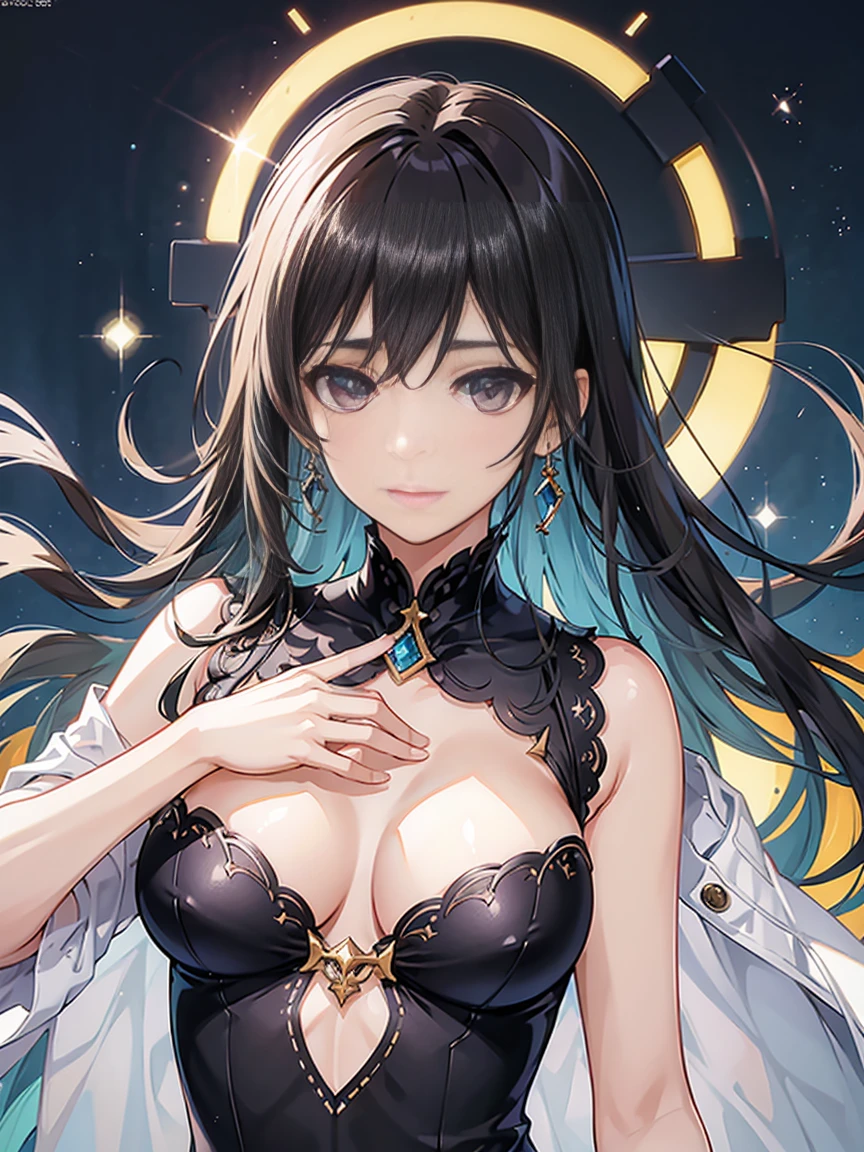 (Day:1.7), Sky Background,Blue sky and clouds, Upright and immobile posture,Underarm,Raise your arms, negligee, Amiyako, Shiny long black hair, jewelry, Earrings, 1 girl, 20-year-old,Mature Woman,beautiful Finger,beautiful long legs,beautiful body,beautiful Nose,beautiful character design, Perfect Eyes, perfect face, View your audience,(Light_笑face:0.3), Browsing Caution,Official Art,Very detailed CG ユニティ 8k 壁紙, perfect Lighting,colorful, bright_front_face_Lighting, (masterpiece:1.0),(Highest_quality:1.0), 超High resolution,4K,Very detailed, photograph, 8k, High resolution, High resolution, Absurd:1.2, Kodak Port 400, Film Grain, Blurred Background, Bokeh:1.2, Lens flare, (Vibrant_color:1.2) (beautiful,Moderate_chest:1.4), (beautiful_face:1.5),(narrow_Waist),(Perfect hands, Perfect Anatomy),形の良い大きなchest、Beautiful breasts,((calm and gentle smile)), ,Long, slender limbs,
