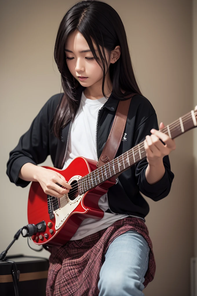 Create Madara playing guitar