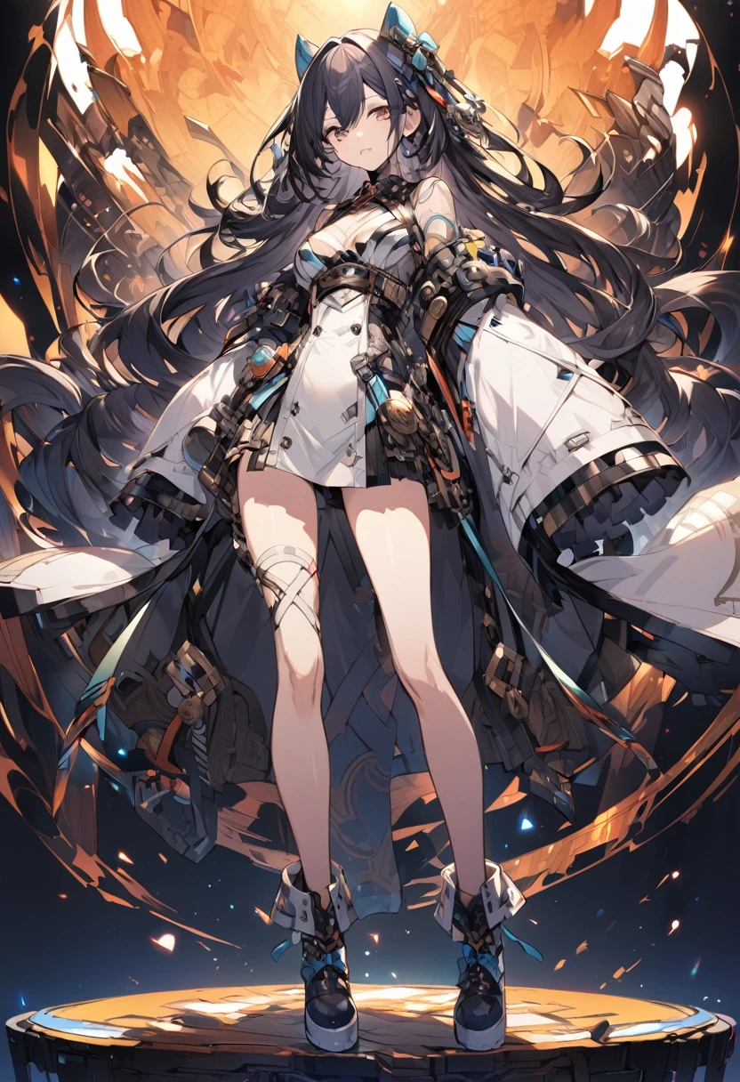 Very detailed、whole body、Medium chest、It's not over yet、Until I can see the depths of hell、Leaving no bones behind after the fight、woman