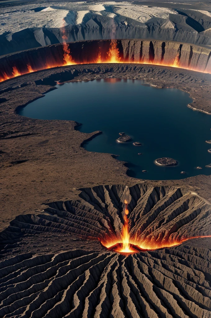 2d image showing the reasons for global climate change show it with earth in the centre surrounding by fossil fuels, deforestation,industries, agricultural emissions,volcanic eruption surrounding it