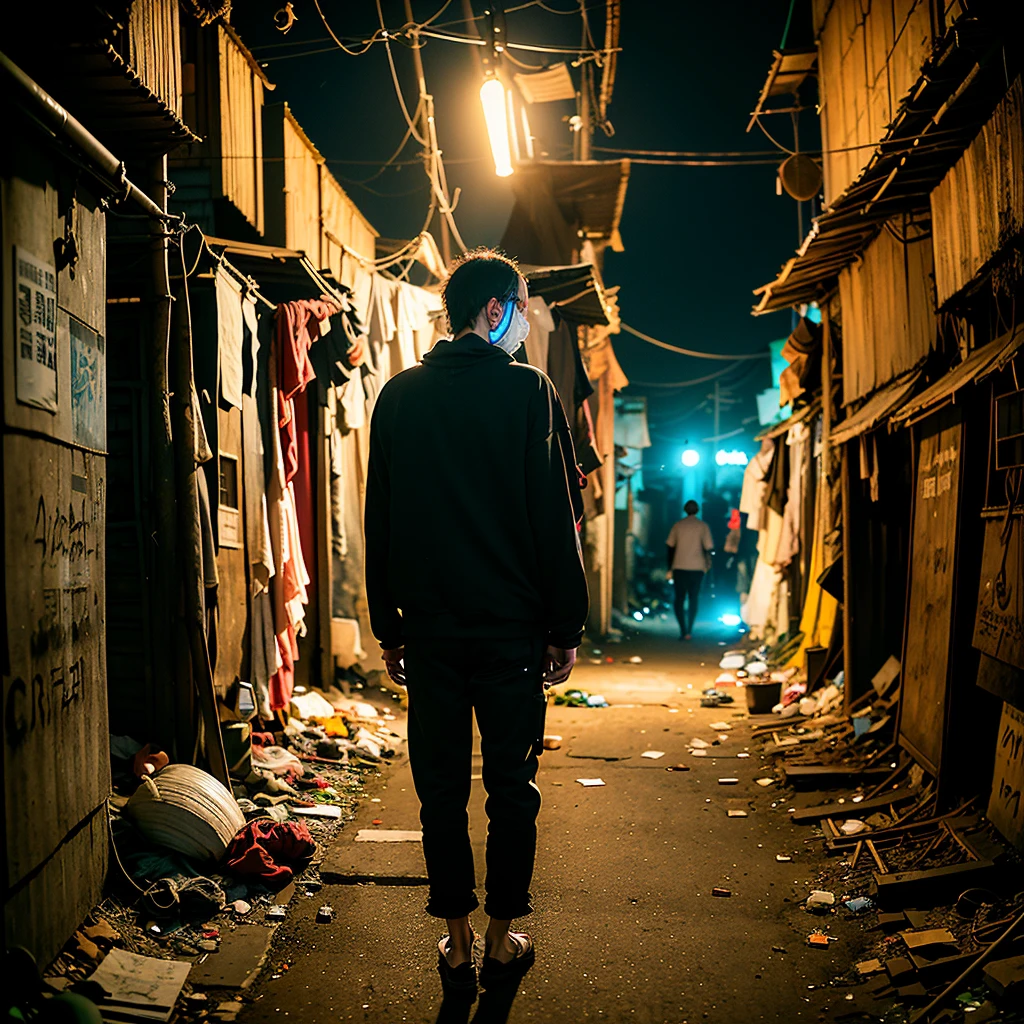 (Night view: 1.5)
, (sick mans: 1.5), vagrant
, (Pale complexion: 1.5),
, (sick face: 1.5), dead face
, oxygen mask
, Mars, Suburbs, (Slums: 1.5), (Back Alleys: 1.5)
, SF, (Cyberpunk:1.5), (Near Future: 1.5)
, realistic, authentic, accurate, masterpiece