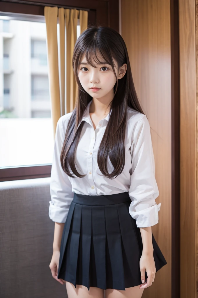 Get inside the skirt of a Korean girl
