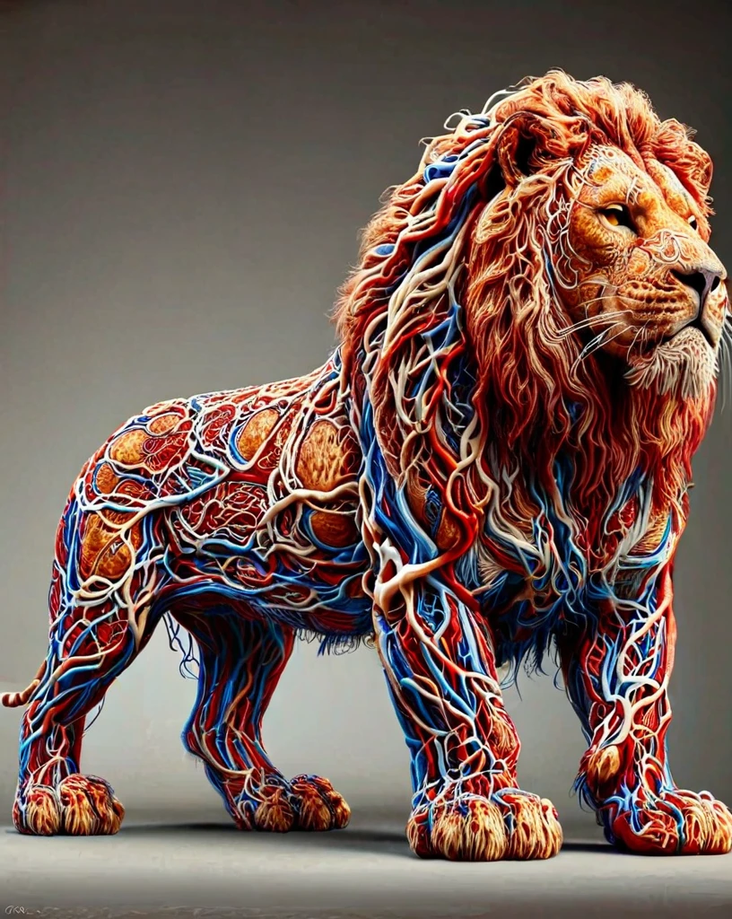 ais-vesselz, a Lion, covered with ais-vesselz