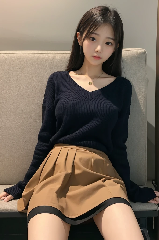 Get inside the skirt of a Korean girl