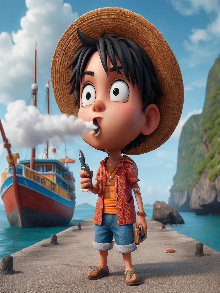 Describe the image below to use as a prompt in Dall e Bing Image Creator. describe in detail starting from the subject, style, etc. and provide the resulting images