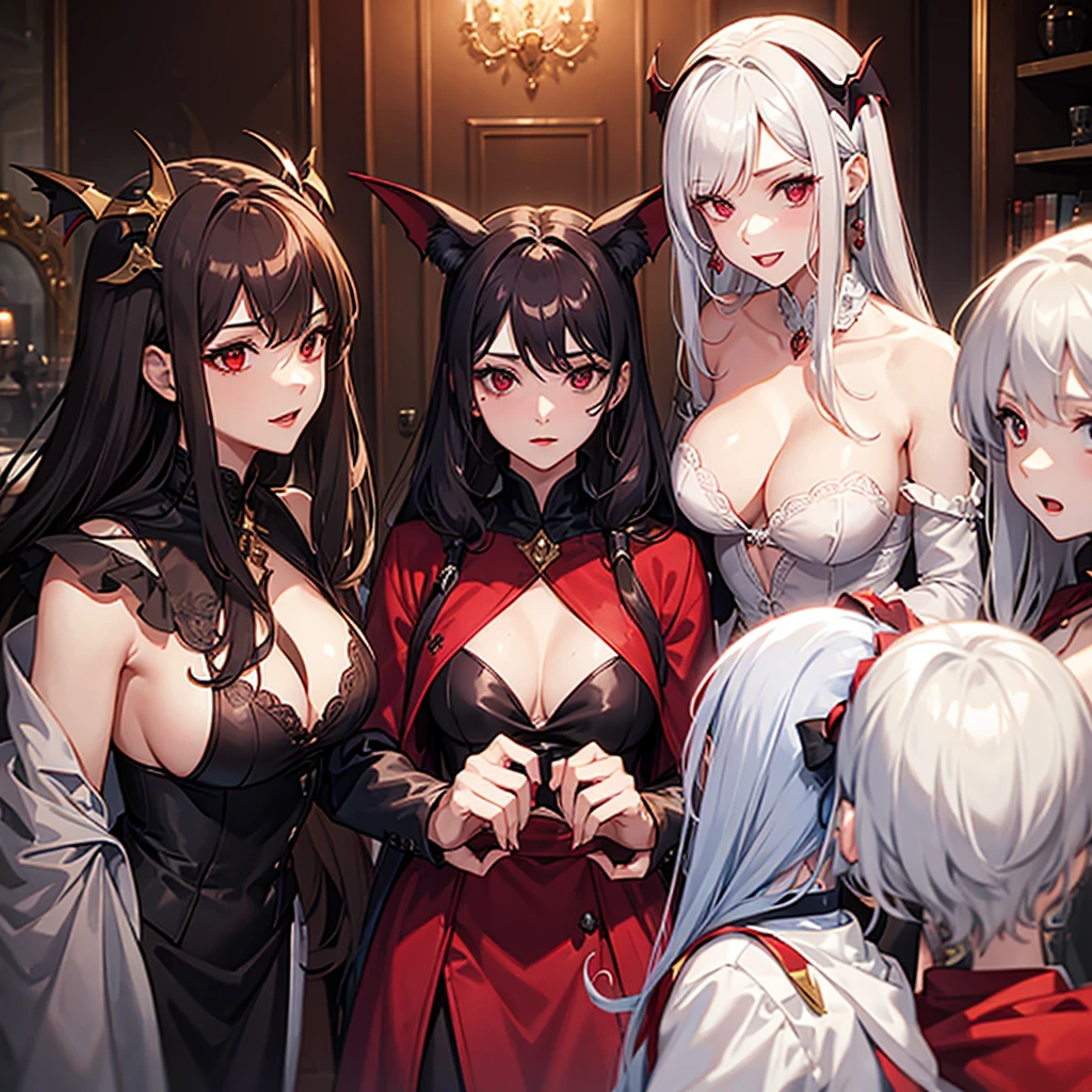Five female vampires