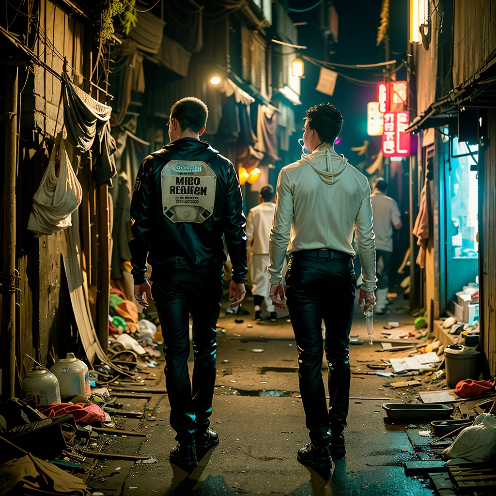 (Night view: 1.5)
, (sick mens: 1.5)
, (Pale complexion: 1.5)
, (oxygen mask:1.5)
, Mars, Suburbs, (Slums: 1.5), (Back Alleys: 1.5)
, SF, (Cyberpunk:1.5), (Near Future: 1.5)
, realistic, authentic, accurate, masterpiece
