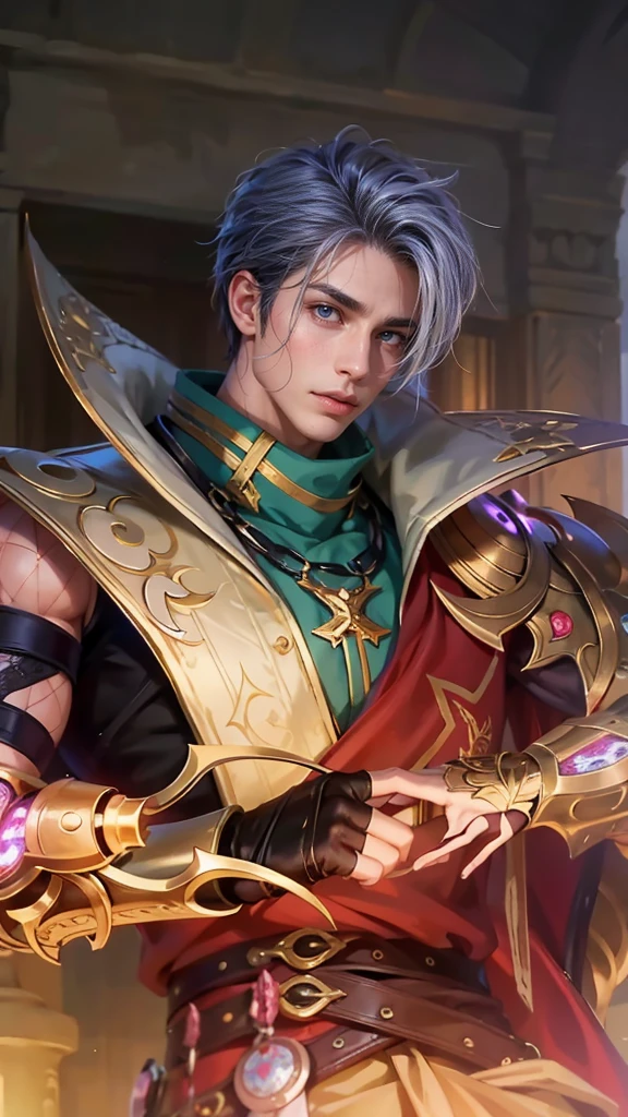Best quality, masterpiece, detailed skin texture, detailed clothes texture, detailed face, super detail, 8k, intricate detail, 1 boy, The color doesn't change, Muscle guy, 1 guy